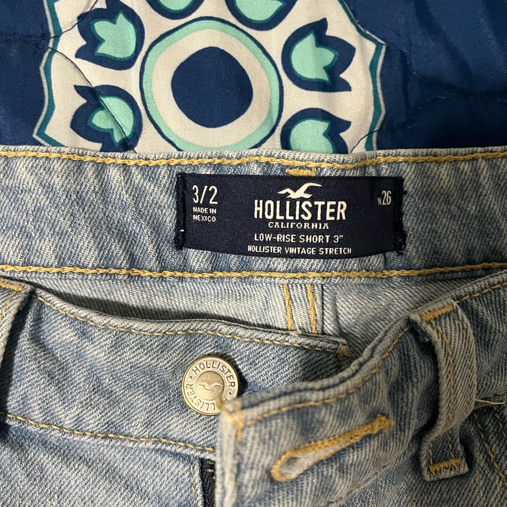 Hollister Vintage Stretch Denim Shorts